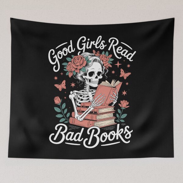 Item preview, Good Girls Read Bad Books, Funny Smut Reader Dark Romance designed and sold by Sea4Adventures.