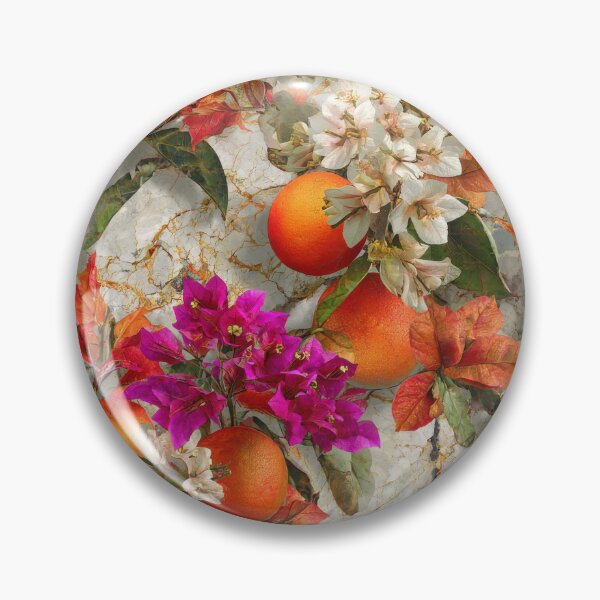 Item preview, Autumn Bougainvillea Orange Pattern designed and sold by ImPlyDesign.
