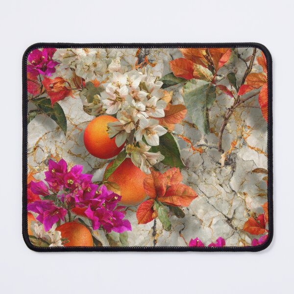 Item preview, Autumn Bougainvillea Orange Pattern designed and sold by ImPlyDesign.