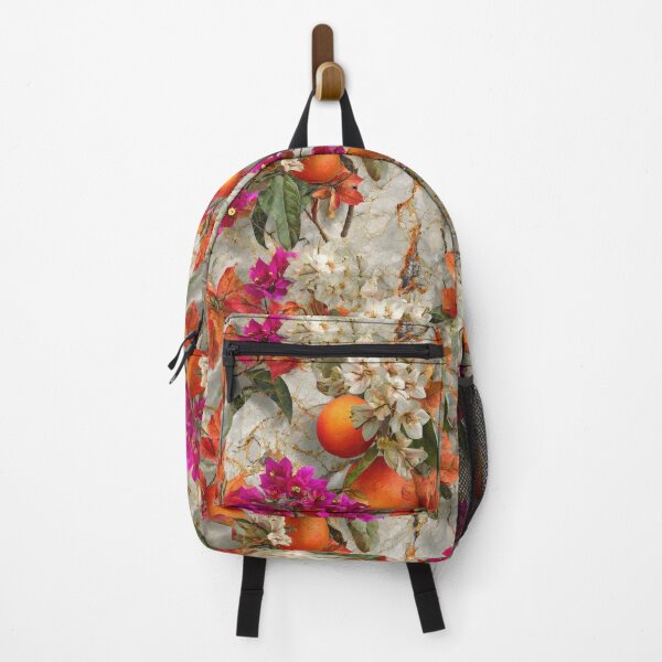 Item preview, Autumn Bougainvillea Orange Pattern designed and sold by ImPlyDesign.