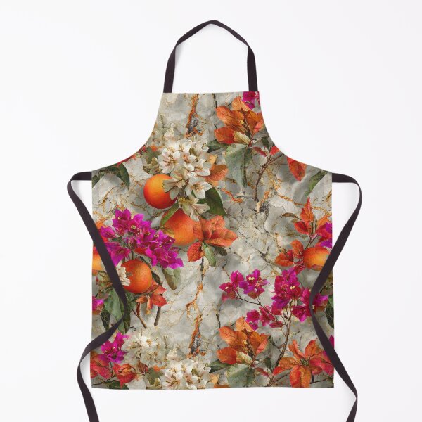 Item preview, Autumn Bougainvillea Orange Pattern designed and sold by ImPlyDesign.