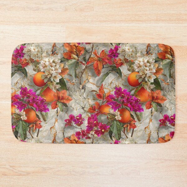Item preview, Autumn Bougainvillea Orange Pattern designed and sold by ImPlyDesign.