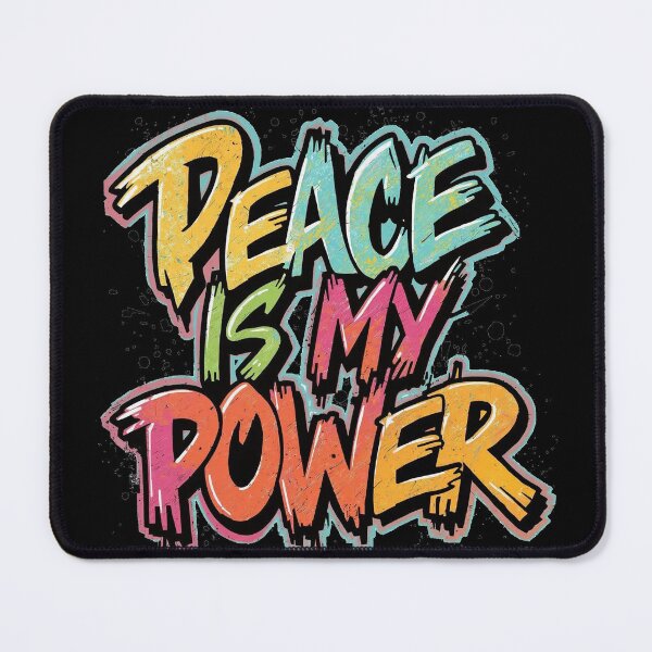 Item preview, Peace Is My Power Graffiti style designed and sold by C&T Wear.