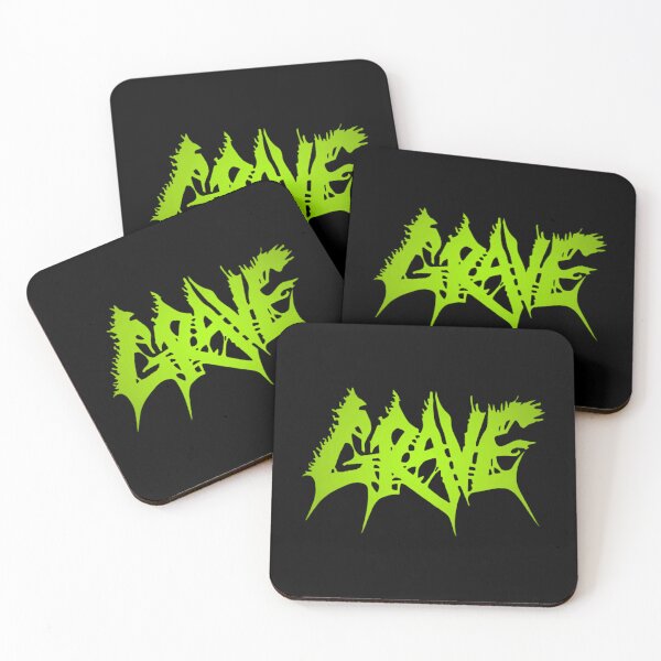 Artikelvorschau, Grave – Neon Decay Logo entworfen und verkauft von libgialika.
