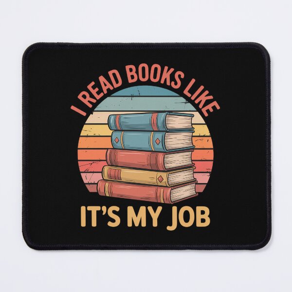 Item preview, I Read Books Like It's My Job School Librarian Reading Funny designed and sold by Sea4Adventures.