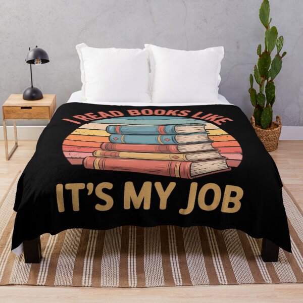 Item preview, I Read Books Like It's My Job School Librarian Reading Funny designed and sold by Sea4Adventures.