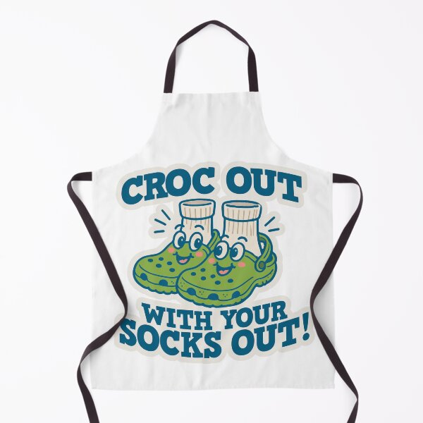 Item preview, (Green Version) Croc Out with your Socks Out! designed and sold by CosmicSelector.