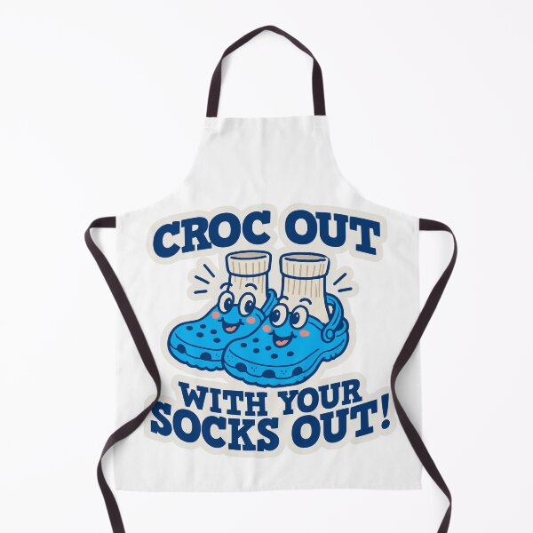 Item preview, (Blue Version) Croc Out with your Socks Out! designed and sold by CosmicSelector.