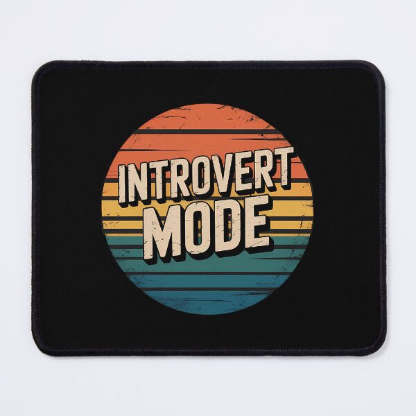 Item preview, Introvert Mode Funny Sunset Graphic designed and sold by Sea4Adventures.