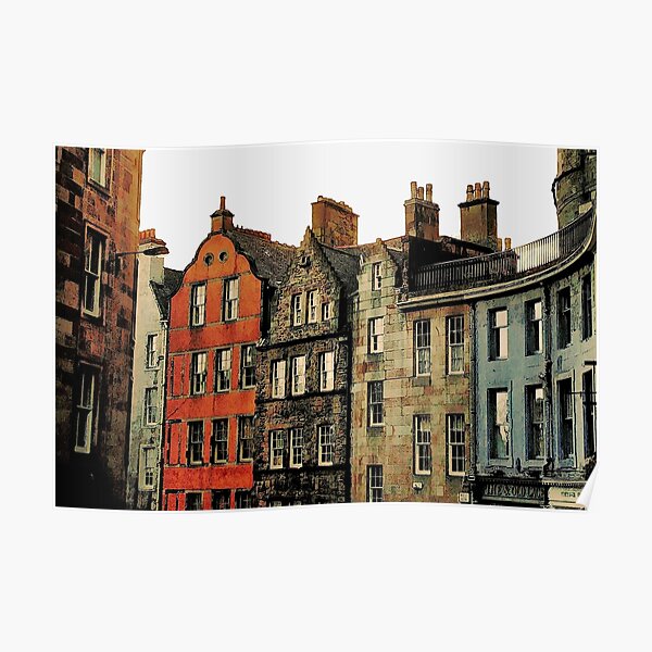 Edinburgh skyline Poster