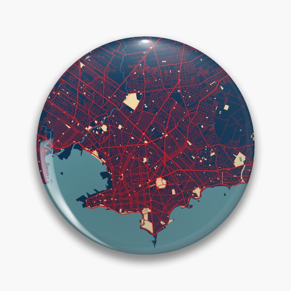 Item preview, Montevideo City Map of Uruguay - Hope designed and sold by deMAP.