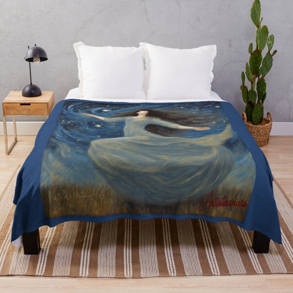 Item preview, "Kate Bush: Dreamlike Dance Under the Stars" designed and sold by Artisticanvas.