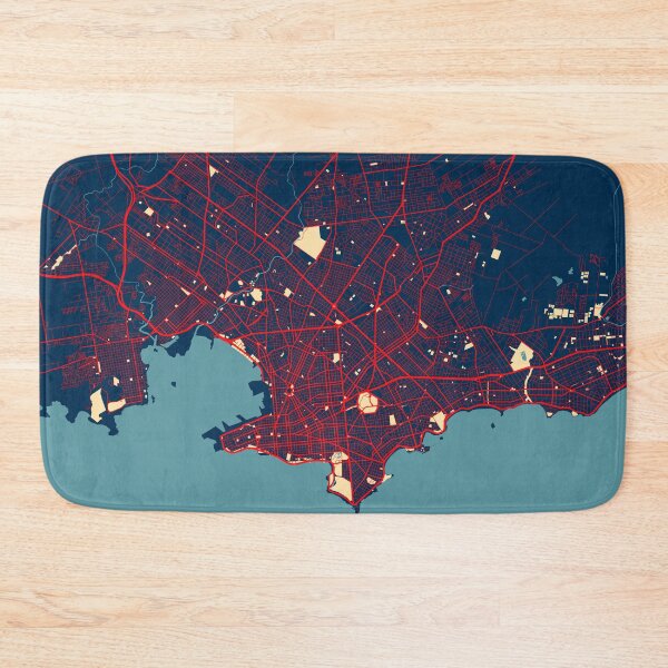 Item preview, Montevideo City Map of Uruguay - Hope designed and sold by deMAP.