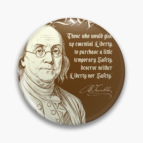 Item preview, We the People - Ben Franklin Liberty Quote designed and sold by CRHPOD20.