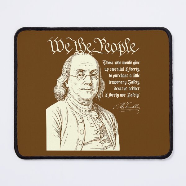 Item preview, We the People - Ben Franklin Liberty Quote designed and sold by CRHPOD20.