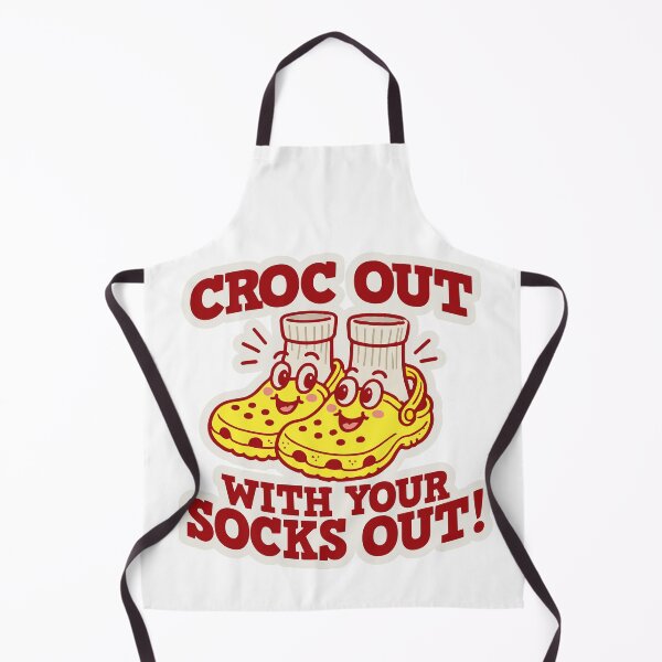 Item preview, (Yellow Version) Croc Out with your Socks Out! designed and sold by CosmicSelector.