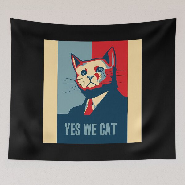 Item preview, Yes We Cat -Demo Cat designed and sold by BRENDAOIRIER.