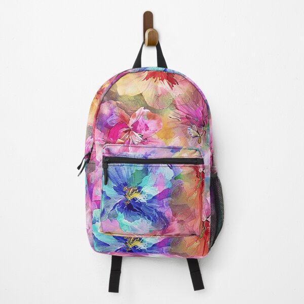 Item preview, Floral Abstract Aesthetic In Pink, Blue, And Yellow designed and sold by DEC02.