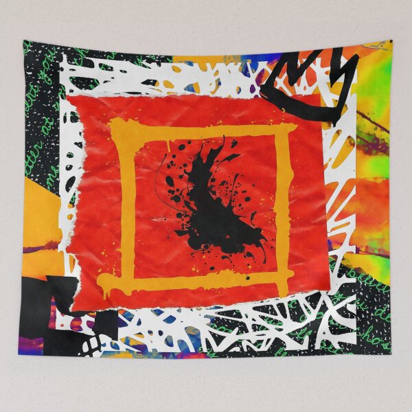 Item preview, Trust The Process | Background Paint and Abstract Art designed and sold by RandomArtsie.