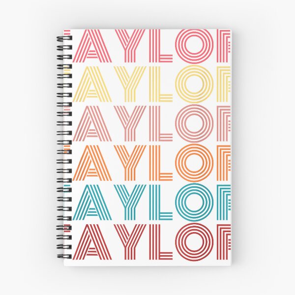 Artikelvorschau, Retro Tay lor Vorname Junge Kinder Personalisiert Mädchen retro Kunstwerk Taylor entworfen und verkauft von BradleyRyan.