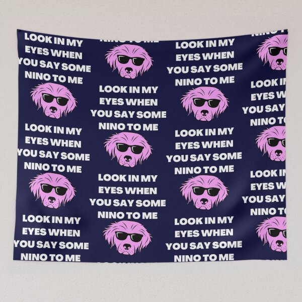 Item preview, Look In My Eyes When You Say Some Nino To Me designed and sold by Monioudistyle.