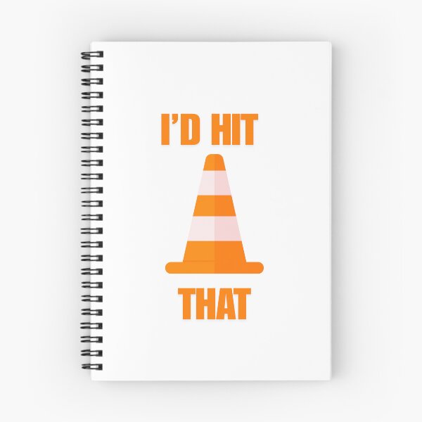 Item preview, "I'd hit that" traffic cone meme designed and sold by NeedPosters?.