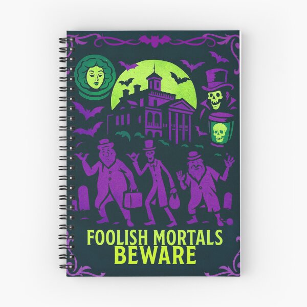 Item preview, Foolish Mortals Beware | Haunted Mansion Hitchhiking Ghosts  designed and sold by Lands and Legends Co.