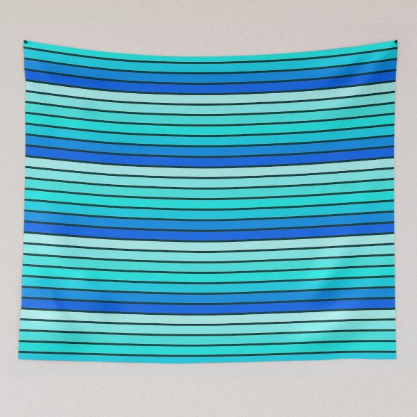 Item preview, Blue Waters Stripe Seamless Repeat designed and sold by Sharon Schwalbe.