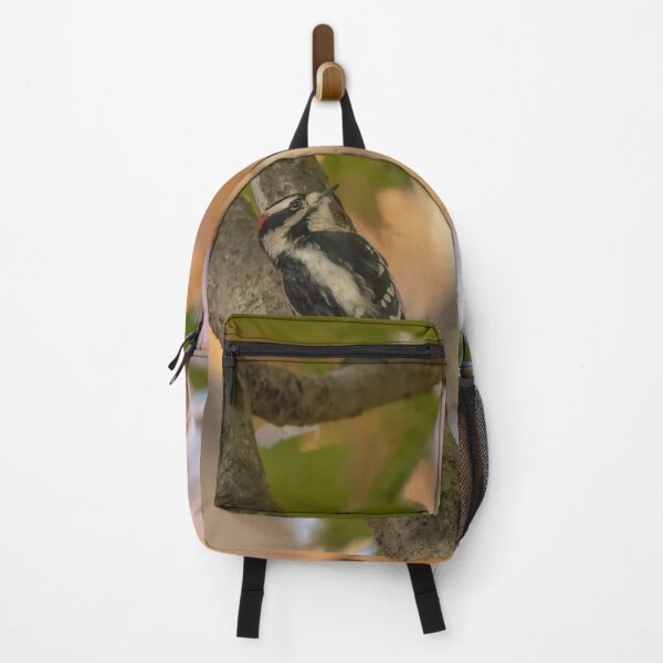 Item preview, Downy Woodpecker in NC Fall Mountain in Lake Lure designed and sold by NC NatureVisions.