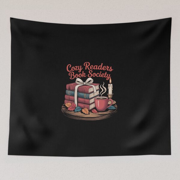 Item preview, Cozy Readers Book Society Fall Autumn Floral Season designed and sold by KarstenNoanra.