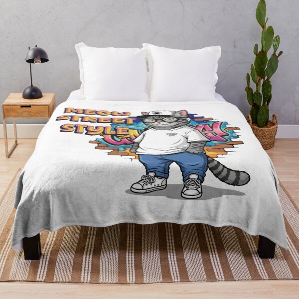 Item preview, Graffiti Cool Cat - Meow Street Style designed and sold by sherifshaaban.