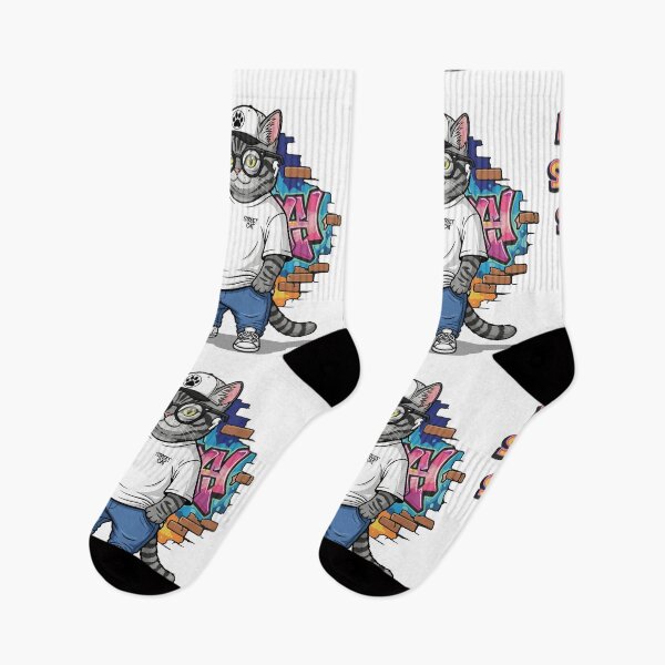 Item preview, Graffiti Cool Cat - Meow Street Style designed and sold by sherifshaaban.