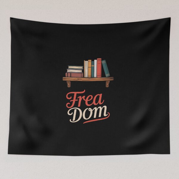 Item preview, Freadom Anti-Banned Books – Read Banned Books Library designed and sold by KarstenNoanra.