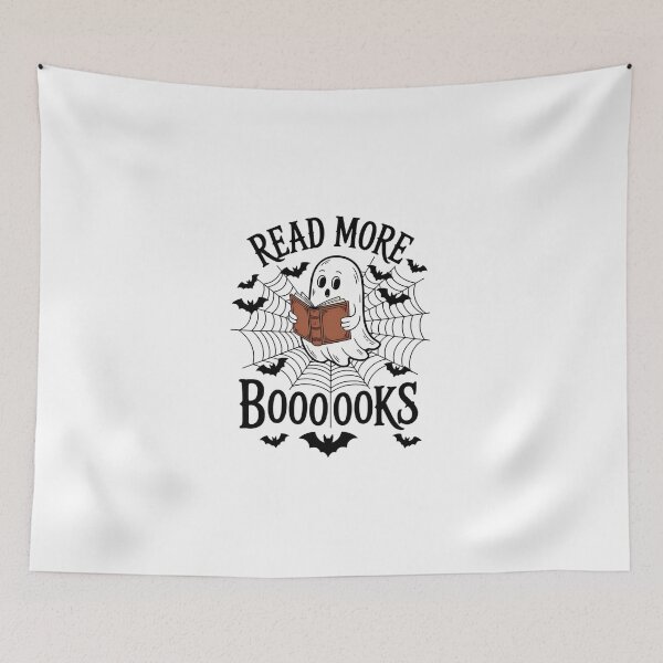 Item preview, Funny Booooks Ghost Read More Books Cute Teacher Halloween designed and sold by KarstenNoanra.
