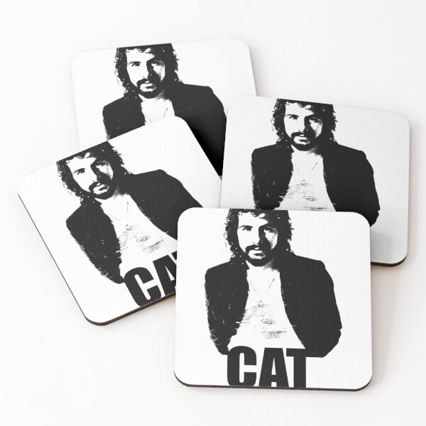 Item preview, Cat Stevens - Black Stencil designed and sold by BradyMinnick64.