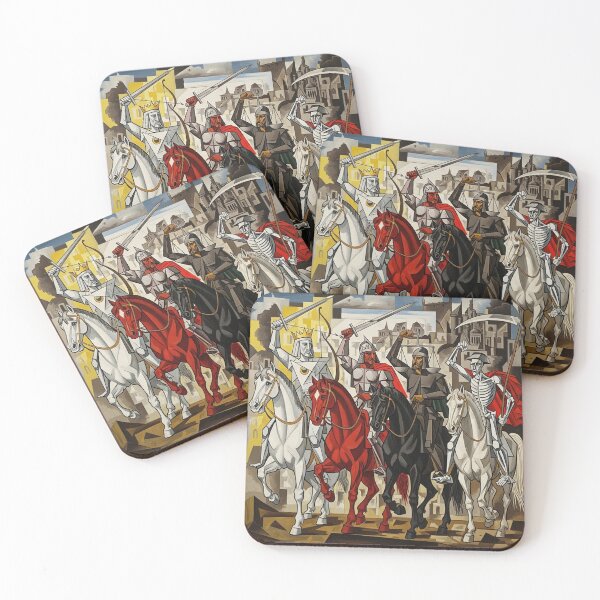 Item preview, 4 Horsemen Cubed designed and sold by Midian Enterprises.
