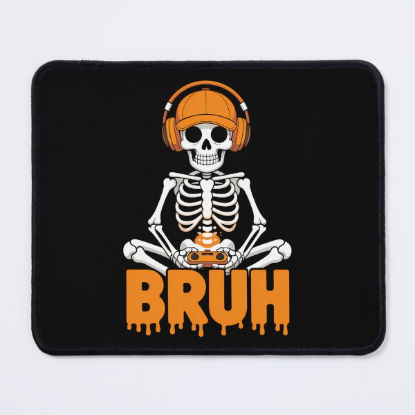 Item preview, Bruh Halloween Gamer Skeleton Video Gaming designed and sold by Bandikonsalez.