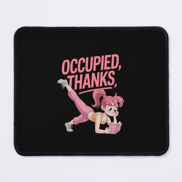 Item preview, Funny Multitasking Woman Occupied Yoga & Reading Gym Workout designed and sold by KarstenNoanra.