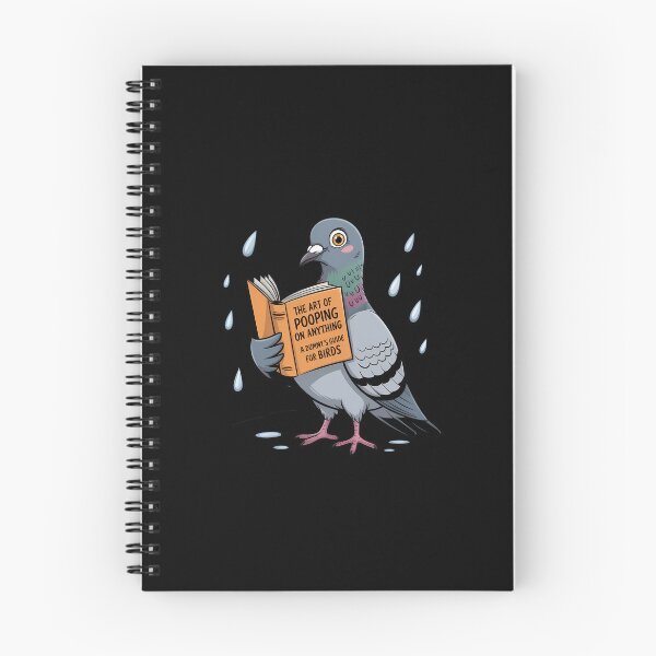 Item preview, Funny Pigeon Reading Book Bird Joke Humor designed and sold by KarstenNoanra.