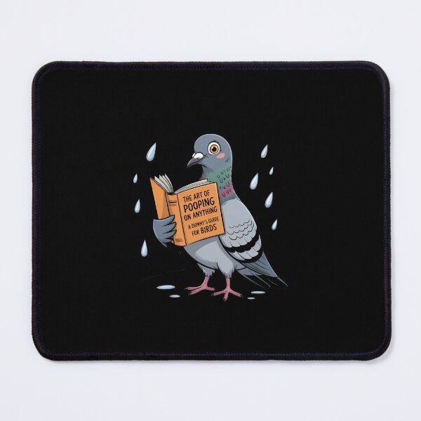 Item preview, Funny Pigeon Reading Book Bird Joke Humor designed and sold by KarstenNoanra.