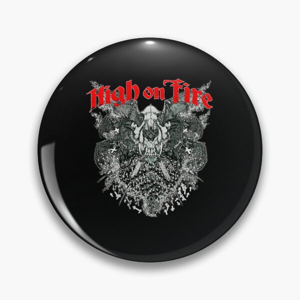Item preview, Heavy Vintage Fury Music Metal Flames Forged in Band designed and sold by SaltySourDesig.
