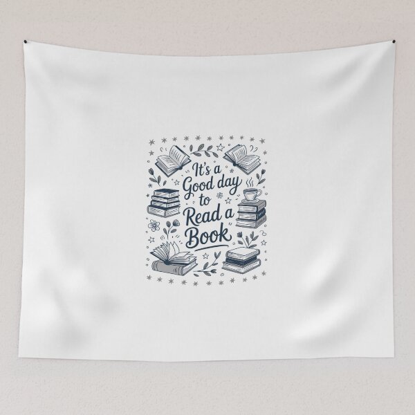 Item preview, It’s a Good Day to Read a Book Lovers Library Reading Women designed and sold by KarstenNoanra.