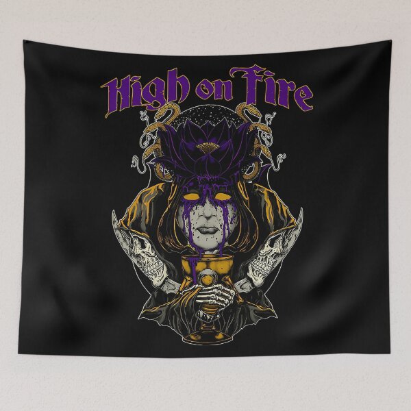Item preview, Flames Forged Vintage in Fury Heavy Band Music Metal designed and sold by SaltySourDesig.