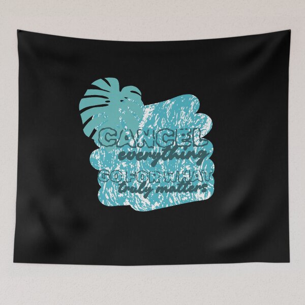 Item preview, Cancel everything quote designed and sold by andrasdesignssss.