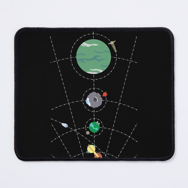 Item preview, Outer Wilds Hearthian System Map designed and sold by CRYSTAOODMAN.