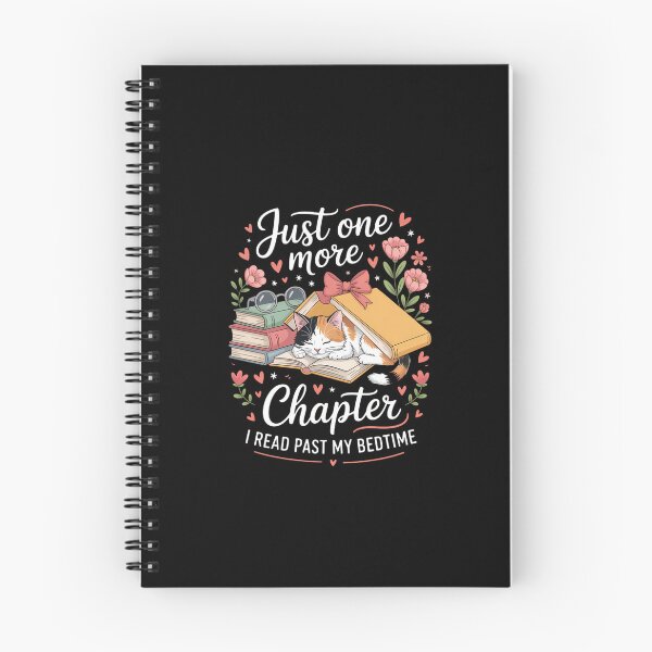 Item preview, Just One More Chapter I Read Past My Bedtime Cat Book Lover designed and sold by KarstenNoanra.