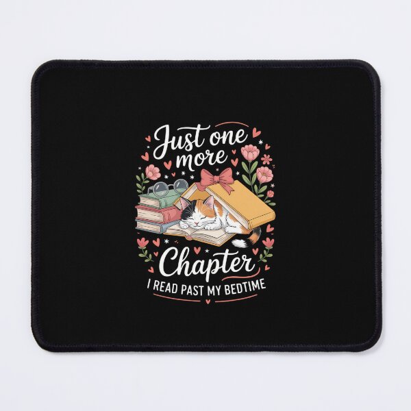 Item preview, Just One More Chapter I Read Past My Bedtime Cat Book Lover designed and sold by KarstenNoanra.
