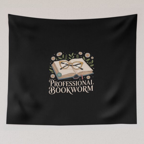 Item preview, Literary Girl Obokish Professional Bookworm Reader Aesthetic designed and sold by KarstenNoanra.