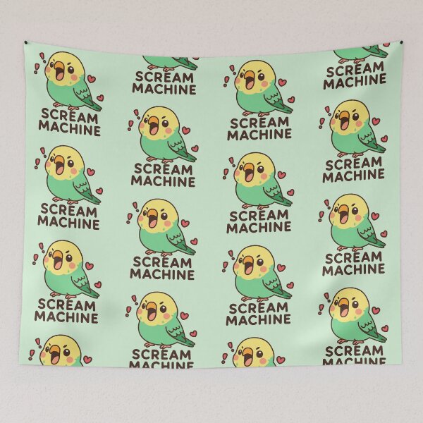 Item preview, Funny Budgie Gift – Cute Parakeet Design for Bird Lovers designed and sold by 1GN1T1.