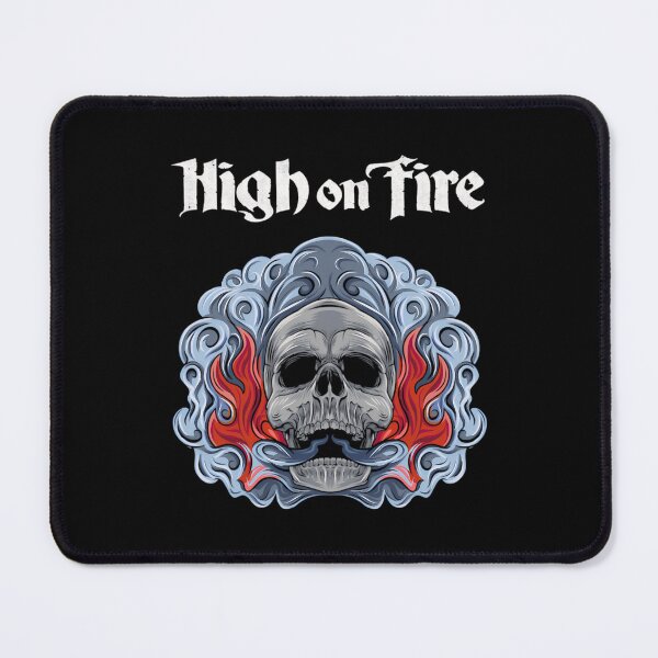 Item preview, Band Forged Music Flames in Vintage Metal Heavy Fury designed and sold by SaltySourDesig.